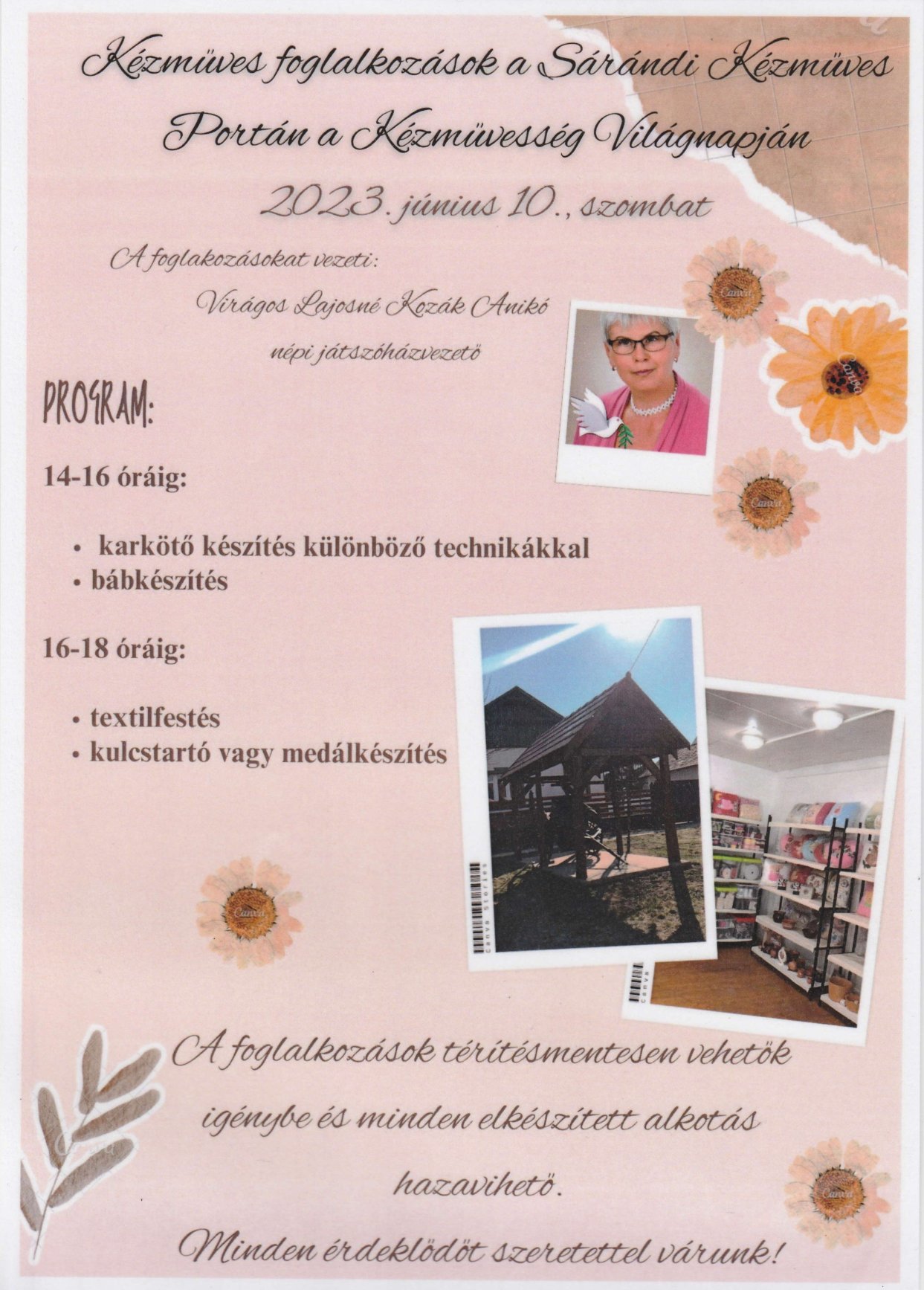 HBMNE Kézművesség világnapjab 