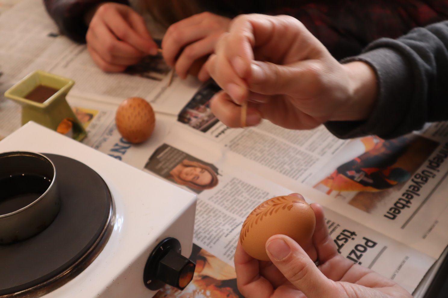 Tojásirás  Diósgyőri Népi Kézműves Alkotóházb